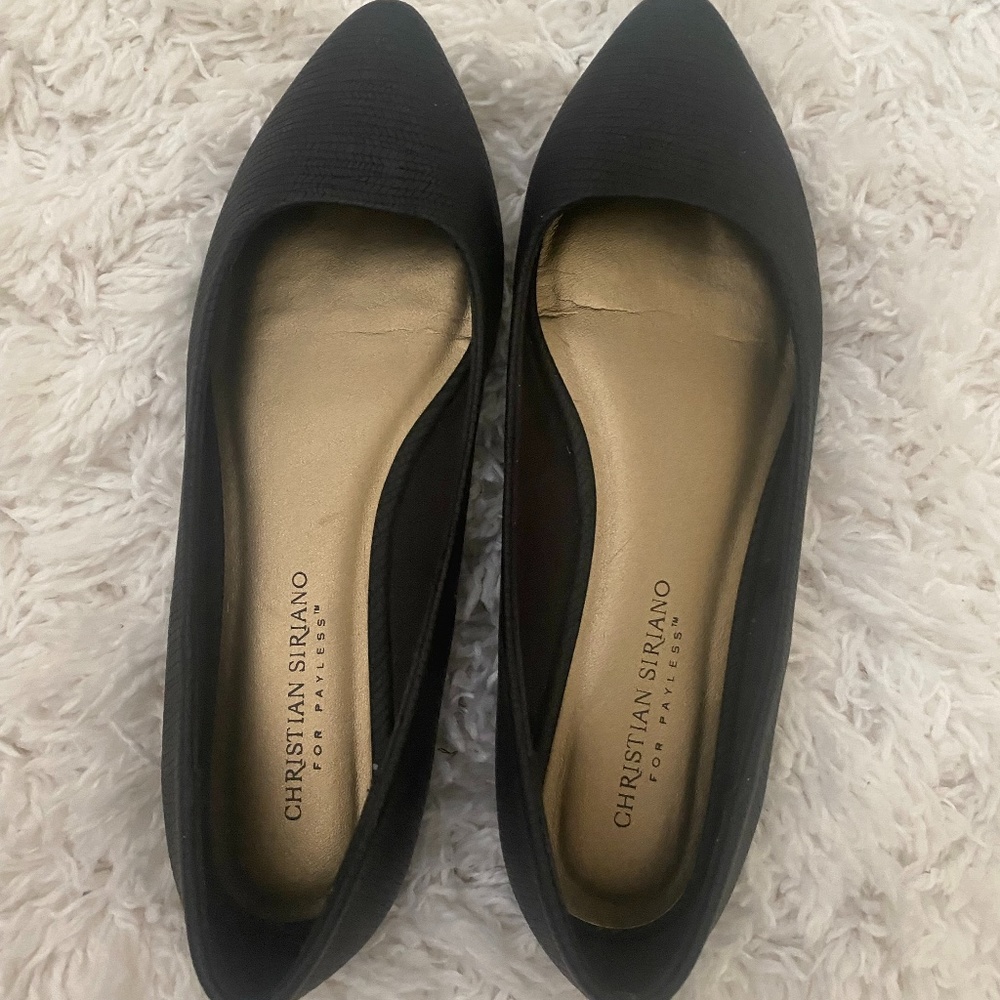 black flats